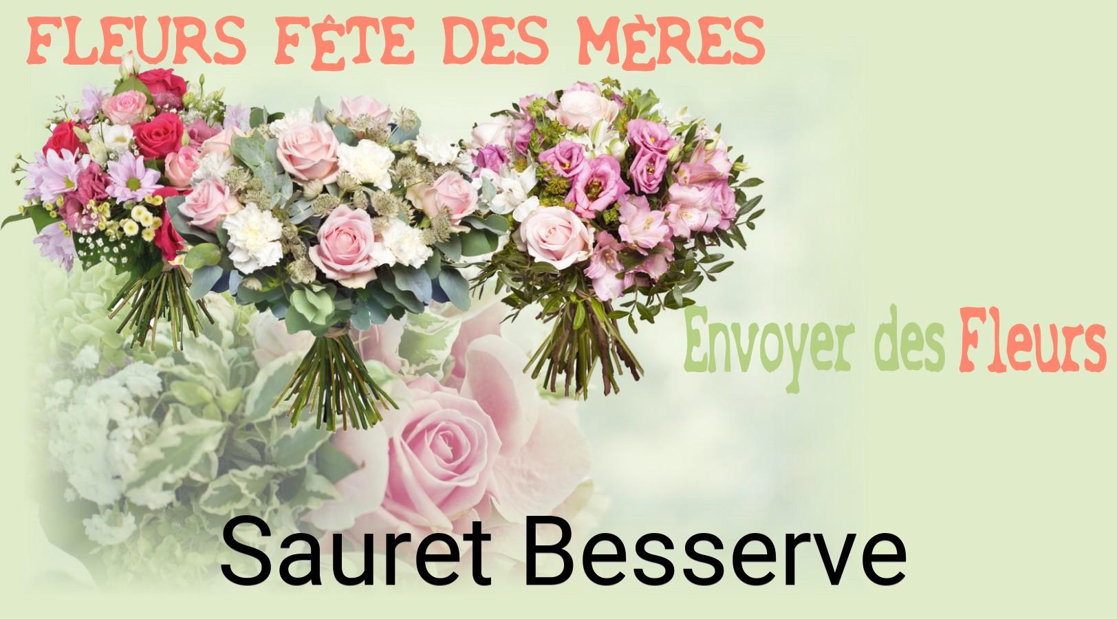 Bouquet de Fête des Mères livré à Sauret-Besserve